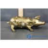 Image 4 : Brass Piggy Bank