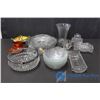 Image 1 : Glass Clear Crystal and Assorted Glassware