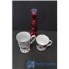 Image 7 : Assorted Glasses, Cosmetic, Cups and Miscellaneous Items