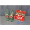 Image 2 : (6) Coca-Cola Glass Bottles