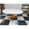 Image 2 : Retro Painted Wooden Table with Leaf