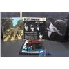 Image 1 : John Lennon Book Plus 3 Beatles LP Records