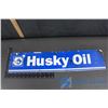 Image 3 : (2) Husky Oil Advertising Sign