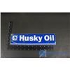 Image 4 : (2) Husky Oil Advertising Sign