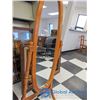 Image 2 : Standing Mirror w/Wooden Frame