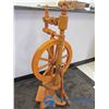 Image 1 : Wooden Spinning Wheel