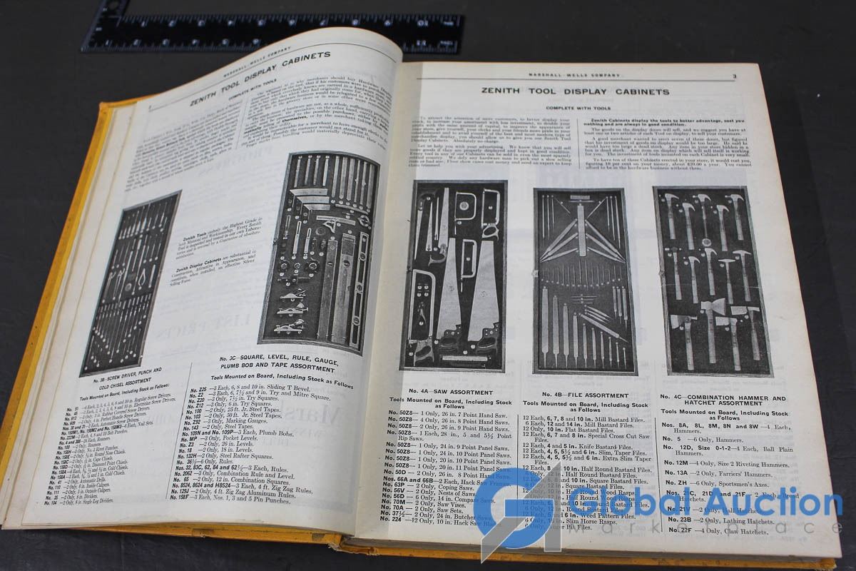 1923 Zenith MarshallWells Hardware Catalogues