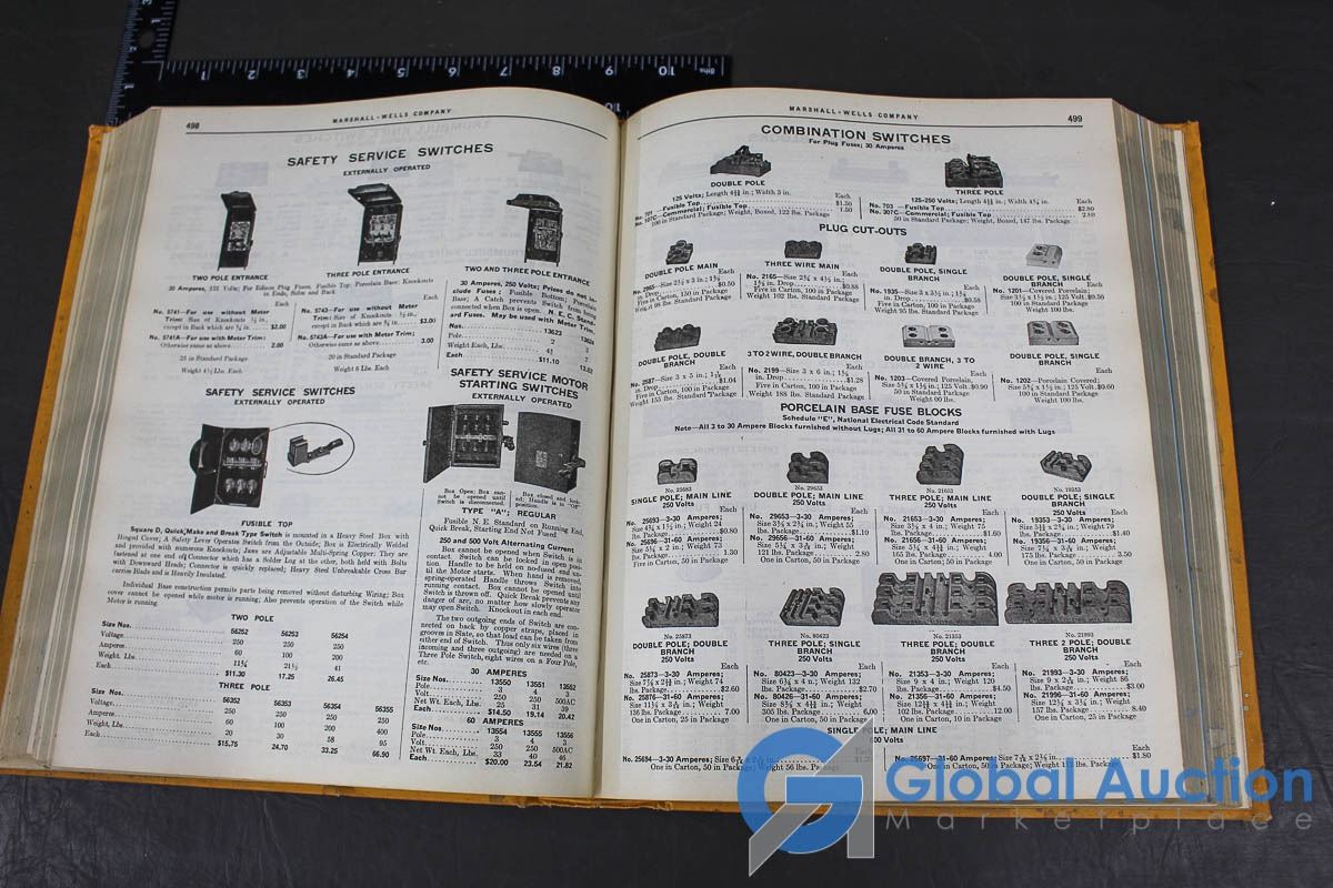 1923 Zenith MarshallWells Hardware Catalogues