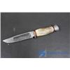 Image 1 : Vintage Bone Handled Knife w/4.5" Blade