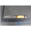 Image 3 : Vintage Bone Handled Knife w/5" Blade