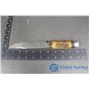 Image 3 : Vintage Bone Handled Knife w/6" Blade