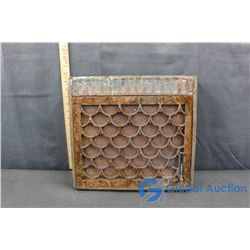Vintage Metal Air Register