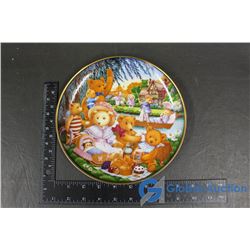 Franklin Mint "A Teddy Bear Picnic" by Carol Lawson