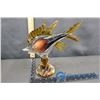 Image 2 : Amber Blown Glass Fish Decor