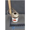 Image 4 : Anniversary Clock & Brass Asian Canister