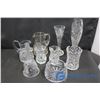 Image 3 : Assorted Clear Glass Decor & Glassware