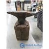 Image 1 : Vintage Peter Wright Anvil on Wooden Block