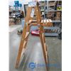 Image 3 : 5ft Wooden Step Ladder