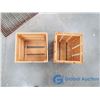 Image 2 : (2) Wooden Crates