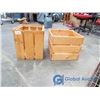 Image 3 : (2) Wooden Crates