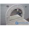 Image 3 : White Wicker Dressing Table with Mirror