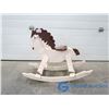 Image 1 : Vintage Wooden Rocking Horse