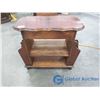 Image 5 : Vintage Wooden Magazine Stand
