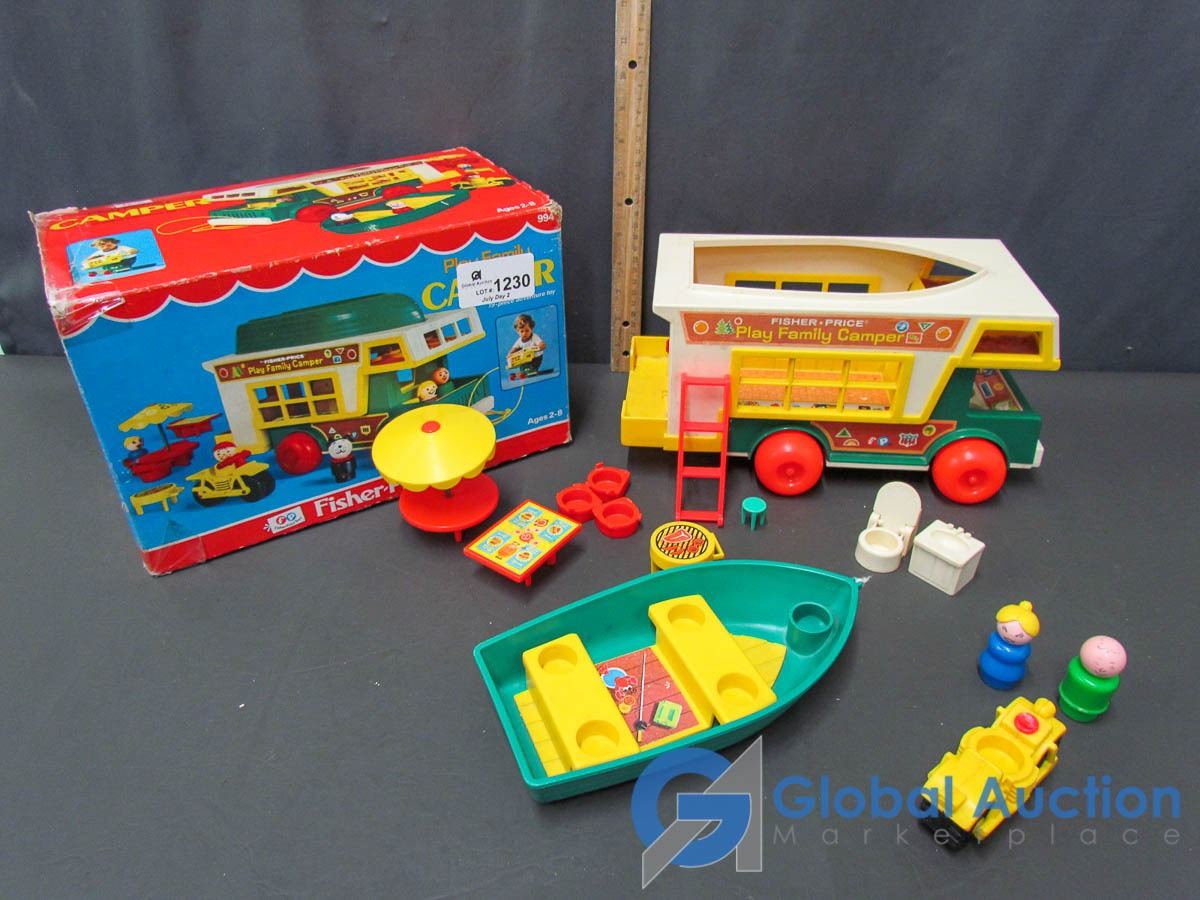 fisher price play family camper