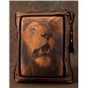 Image 1 : BANOVICH WILD ACCENTS-“KING”LEATHER PILLOW