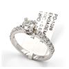 Image 3 : 1.06 ctw Diamond Ring - 14KT White Gold