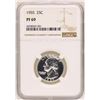 Image 1 : 1955 Washington Quarter Proof Coin NGC PF69