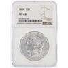 Image 1 : 1888 NGC MS63 Morgan Silver Dollar