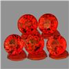 Image 1 : Natural Orange Sapphire 3.70 MM- VVS