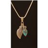 Image 2 : STUNNING NATURAL ARIZONA BLUE TURQUOISE PENDANT