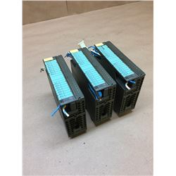 (3) Siemens 1P 6ES7 322-1BH01-0AA0 Output Modules