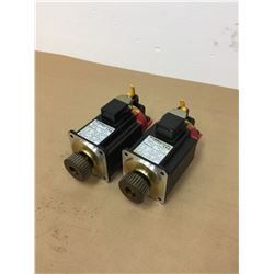 (2) Fanuc A06B-0376-B575#7075 AC Servo Motors