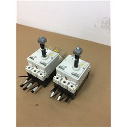 (2) Siemens 3VF3111-1FQ41-0AA0 Circuit Breakers