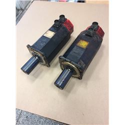 (2) Fanuc A06B-0314-B074 AC Servo Motors