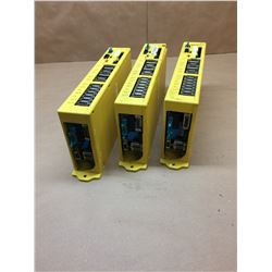 (3) Fanuc A02B-0166-B581 Power Mate-Model D