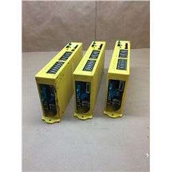 (3) Fanuc A02B-0166-B581 Power Mate-Model D