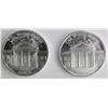 Image 2 : 2 - DONALD TRUMP SILVER ROUNDS