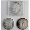 Image 2 : 2006, 2007 AND 2008 AMERICAN SILVER EAGLES