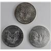 Image 2 : 2014, 2015 AND 2016 AMERICAN SILVER EAGLES