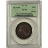 Image 1 : 1876-H CANADA HALF DOLLAR PCGS XF40