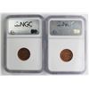 Image 2 : (2) 1936-S LINCOLN CENTS