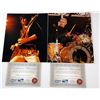 Image 1 : The Rolling Stones- Two signed 10 x 8 inch photographs, signed by Ronnie Wood & Charlie Watts (2).Pr