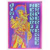 Image 1 : Jimi Hendrix Experience - Modern poster print by John Judkins, signed, flat, 33 x 23.5 inches.Backgr