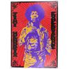 Image 1 : Jimi Hendrix Experience - Modern poster print by John Judkins, signed, flat, 33 x 23.5 inches.Backgr