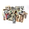 Image 1 : Autographs - Collection of signed pages including Jane Russell, Bette Davis, James Stewart, Ginger R