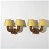 Image 1 : Alexandre Noll  sconces, pair  France, c. 1950  s